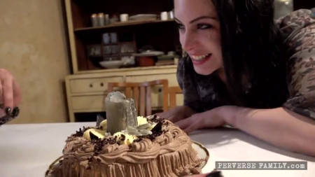 Image Of PerverseFamily E45 Filthy Bday Cake XXX 480p MP4-XXX