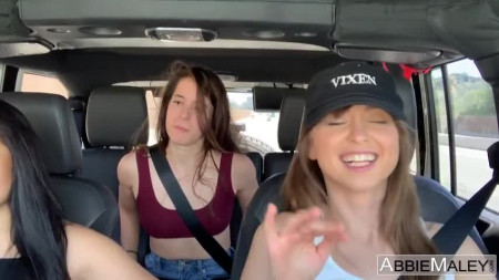 Image Of AbbieMaley 21 06 18 Topless Joyride With Riley Reid And Ryan Reid XXX 480p MP4-XXX
