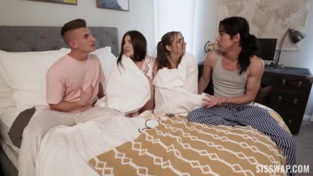 Image Of SisSwap 22 07 03 Penelope Kay And Aubree Valentine Swappin Scary Stories XXX 480p MP4-XXX