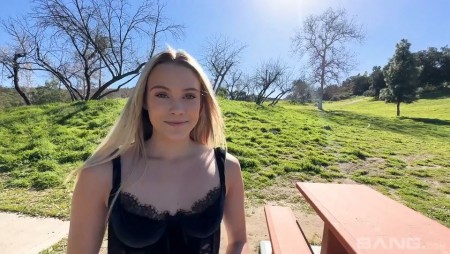 Image Of Bang - Chloe Rose - Gets Her Teen Pussy Fucked In Public (08.08.2023)