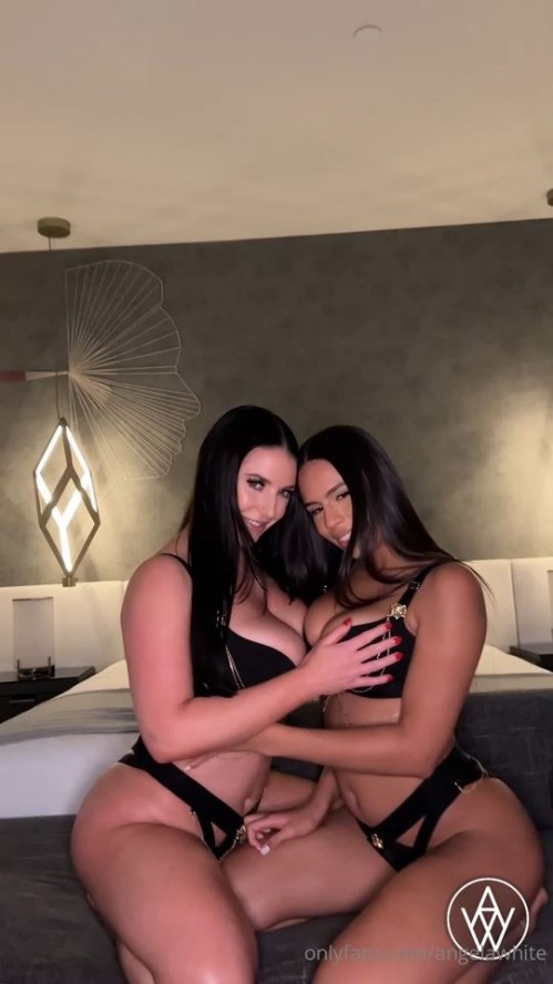 Image Of OnlyFans - Angela White, Autumn Falls - POV threesome with busty Autumn Falls