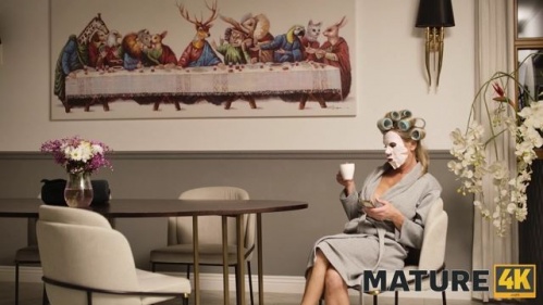 Image Of Mature4K - Victoria Nova - Big Tits Mature Likes Coffee and My Cock