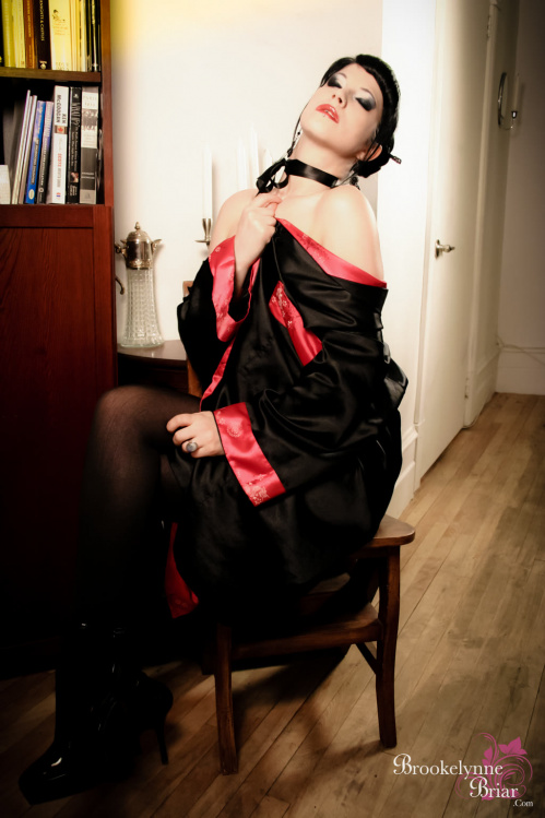 Image Of BrookelynneBriar com 15 08 26 Satin And Stockings XXX iMAGESET-LEWD [XC]