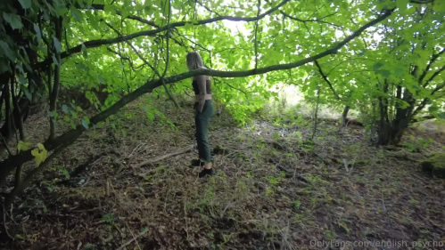 Image Of OnlyFans 23 09 13 English Psycho TS Lily Adick Gets Wood In The Woods XXX 1080p MP4-SNiCKERS [XC]