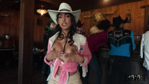 Image Of LetsPostIt - Claire Black, Audrey Black, Bailey Blaze - Western Bar Night Chaos (14.06.2024)