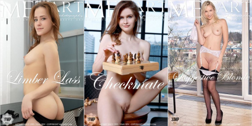 Image Of MetArt - Nicole Murkovski - Limber Lass, Olivia Lust - Checkmate, Claire Roos - Suggestive Blonde - 370 photos