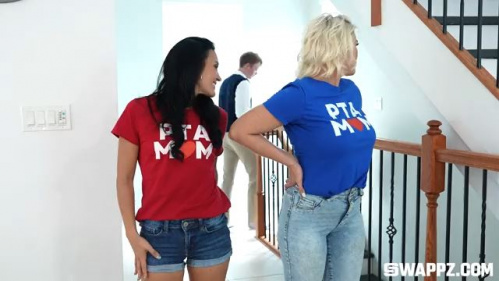 Image Of MomSwap - Charli Phoenix, Jade Greene - Milfs Turn PTA Into Pussy, Tits And Ass For Students (26.08.2024)