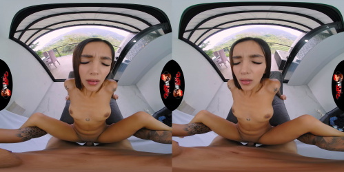 Image Of VRLatina - Samy Sun - Sunny Side Up - Hardcore, SideBySide, 8K 3840p