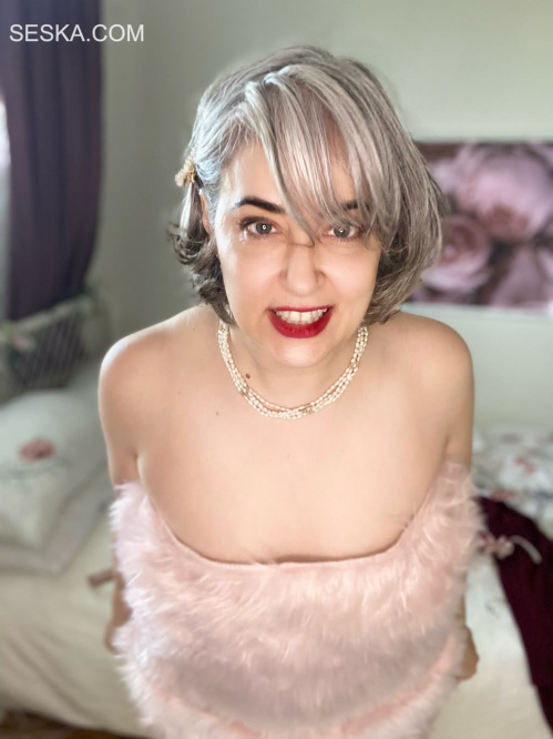 Image Of Seska com 22 08 18 Pink Faux Fur XXX iMAGESET-LEWD [XC]
