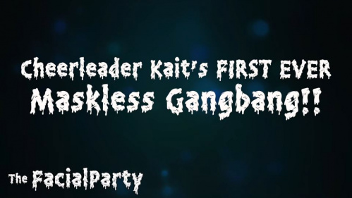 Image Of OnlyFans - Cheerleader Kait - First Ever Maskless GangBang