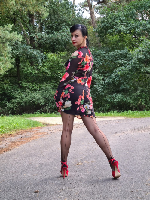 Image Of Wanilianna com 21 09 11 Floral Dress And Streets Of Polish Countryside XXX iMAGESET-LEWD [XC]