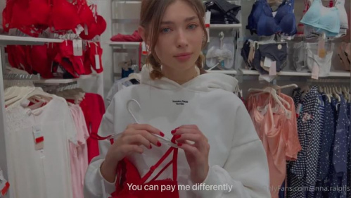 Image Of OnlyFans - Anna Ralphs - Went Shopping And Forgot Money