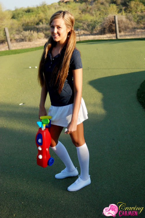 Image Of CravingCarmen com Set 88 On The Green XXX iMAGESET-LEWD [XC]