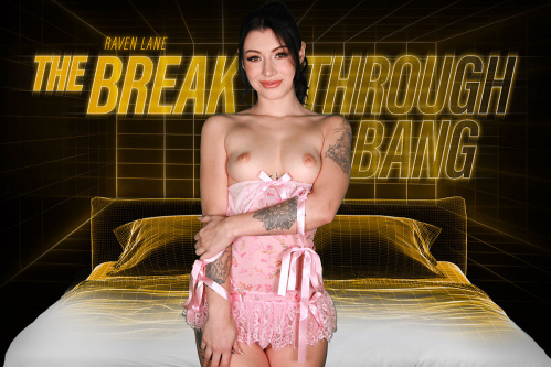 Image Of PassthroughVR - RealVR - Raven Lane - The Breakthrough Bang - Blowjob, Brunette 4096p