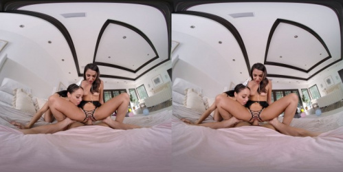 Image Of Dezyred - Alexis Tae, Hime Marie - Game Night - The Dare Game Night Threesome 3840p