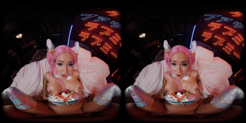 Image Of VRConk - Linda Lan - League of Legends: KaiSa - A Porn Parody - Asian, Cosplay 4096p