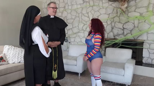 Image Of OnlyFans - Maddie Cross, Kiki Daire - Some Special Fun With Father Tommy