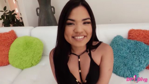 Image Of DPDiva - Summer Col - Petite Latina Summer Col Cums Hard During DP