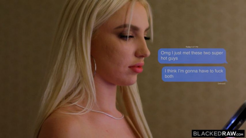 Image Of BlackedRaw - Britt Blair - Blonde Baddie Gets Double Teamed (25.02.2025)