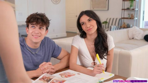 Image Of StepSiblingsCaught - Molly Little, Sawyer Cassidy - Stepsisters Threeway Homework (09.03.2025)