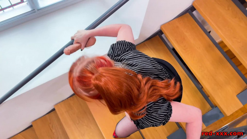 Image Of Red-XXX 25 04 25 Staircase Sleaze XXX 1080p MP4-LEWD [XC]