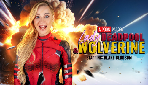 Image Of VRConk - Blake Blossom - Lady Deadpool and Wolverine - A Porn Parody 4096p