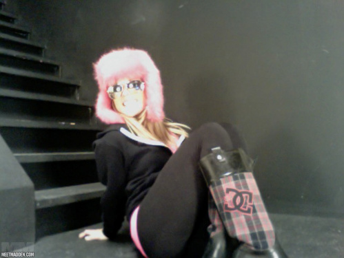 Image Of MeetMadden com 14 07 18 Pink Fuzzy Hat XXX iMAGESET-LEWD [XC]