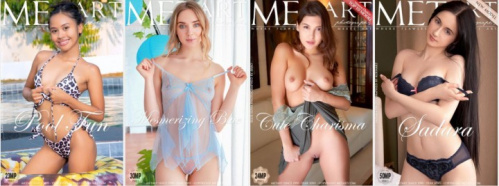 Image Of MetArt - Namy Asian, Oxana Chic, Ellie Luna, Sadara - 4 sets - 493 photos
