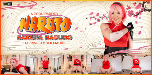Image Of VRConk - Amber Maddie - Naruto Sakura Haruno - A Porn Parody - Cosplay, Fantasy 4096p