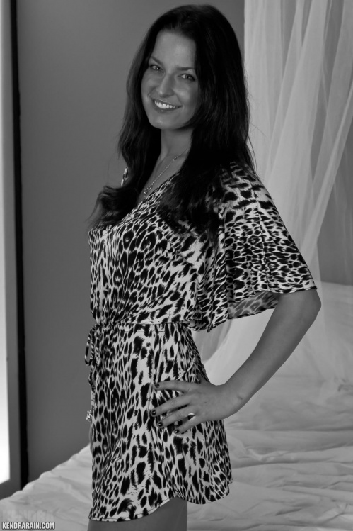 Image Of KendraRain com 14 01 27 Leopard Dress XXX iMAGESET-LEWD [XC]