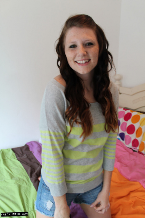 Image Of Freckles18 com 13 09 06 Grey And Green Sweater XXX iMAGESET-LEWD [XC]