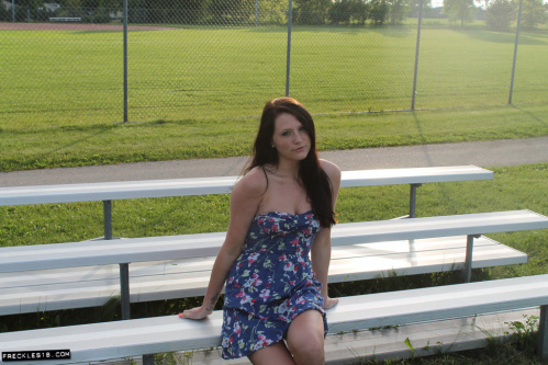 Image Of Freckles18 com 14 06 27 Floral Dress XXX iMAGESET-LEWD [XC]