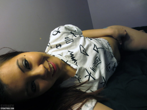 Image Of SydneyMai com 14 05 09 Funky Shirt XXX iMAGESET-LEWD [XC]