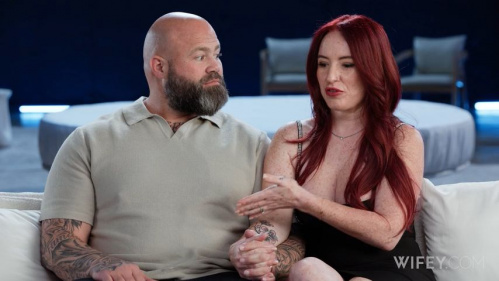 Image Of Wifey - Peach - Peach And Dan - Redheaded Hotwife Gets BBC Tag-Teamed (30.08.2025)