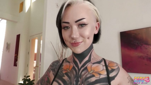 Image Of PervCity - Lorelai Leigh - Tattooed Beauty Lorelai Suicide First Anal Ends With Facial