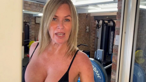 Image Of OnlyFans - Yasmina Khan, Summer Rose - Threesome With Married MILF In Gym
