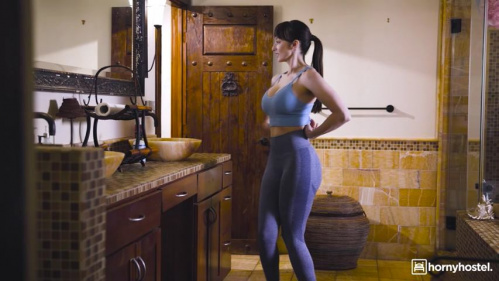 Image Of HornyHostel - Lexi Luna - Post-Workout Protein Shot (02.10.2025)