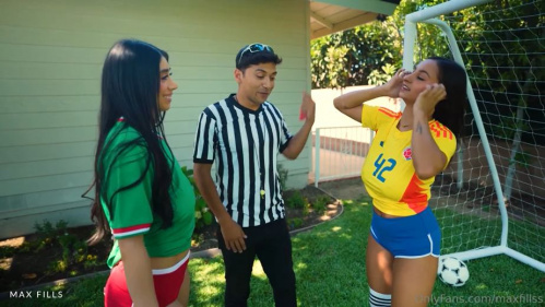 Image Of OnlyFans - Violet Myers, Hailey Rose - Red Card For Busty Latinas