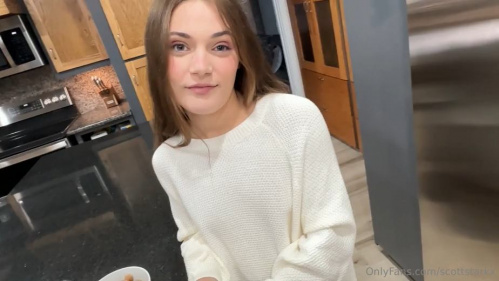 Image Of OnlyFans - Juniper Ren - Little Step Daughter Gives Her Pussy To Old Man