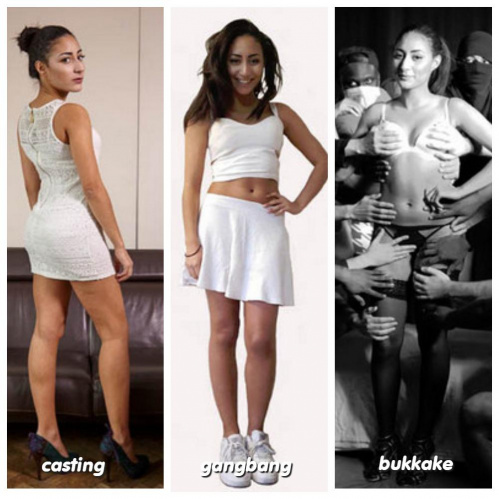 Image Of French-Bukkake - Asmina - 3 videos - Casting, Gangbang, Bukkake 720p