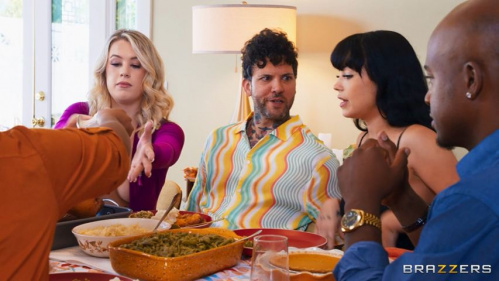 Image Of Brazzers - Baby Gemini, Ashley Alexander, Beca Barbie - Fuck Everything In Sight! A Brazzers Thanksgiving Story (27.11.2025)
