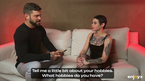 Image Of EnjoyX - Saba Lapiedra - Saba Lapiedra’s Double Penetration First Experience