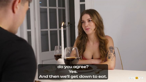 Image Of EnjoyX - Agatha Shayk - Steak and Blowjob Day Celebration