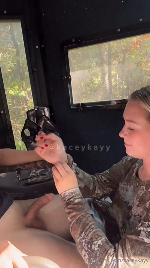 Image Of OnlyFans - Kacey Kayy - Deer Blind Sextape