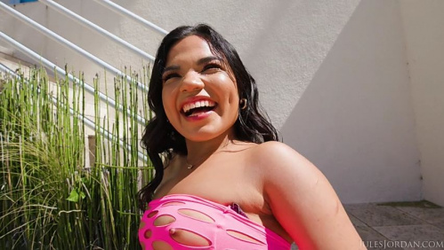 Image Of JulesJordan - Summer Col - Fiery Latina, Summer Col, Puts On An Anal Show With Her Tremendous Backside