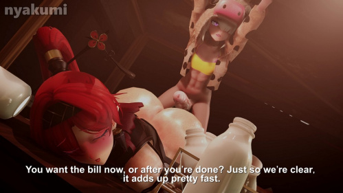 Image Of Cartoon - Lewd Milk Stand (Nyakumi) 2025 WEB-DL 1080p