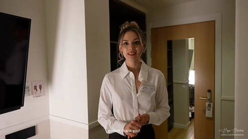 Image Of OnlyFans - Hope Heaven - Shy young hotel maid gets fucked by pervert hotel guest for money