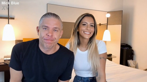 Image Of XVideosRED - Keniamusicr - Big Titty Latina Worships Uncut Cock ft Mick Blue