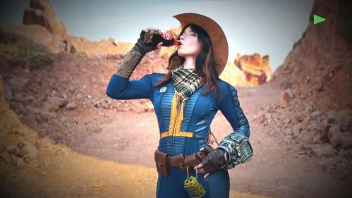 Image Of ManyVids - Sweetie Fox - New Fallout Cosplay Porn Sweetie Fox - Public Blowjob And Sex