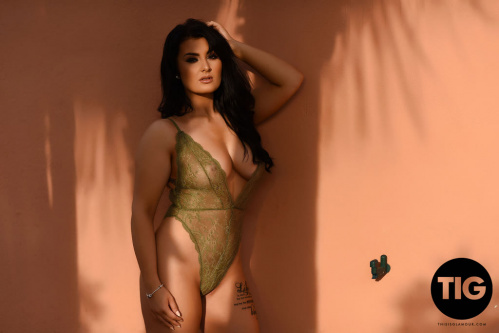 Image Of ThisIsGlamour com 24 07 23 Ashleigh Gee Sexy Sheer Bodysuit XXX iMAGESET-LEWD [XC]